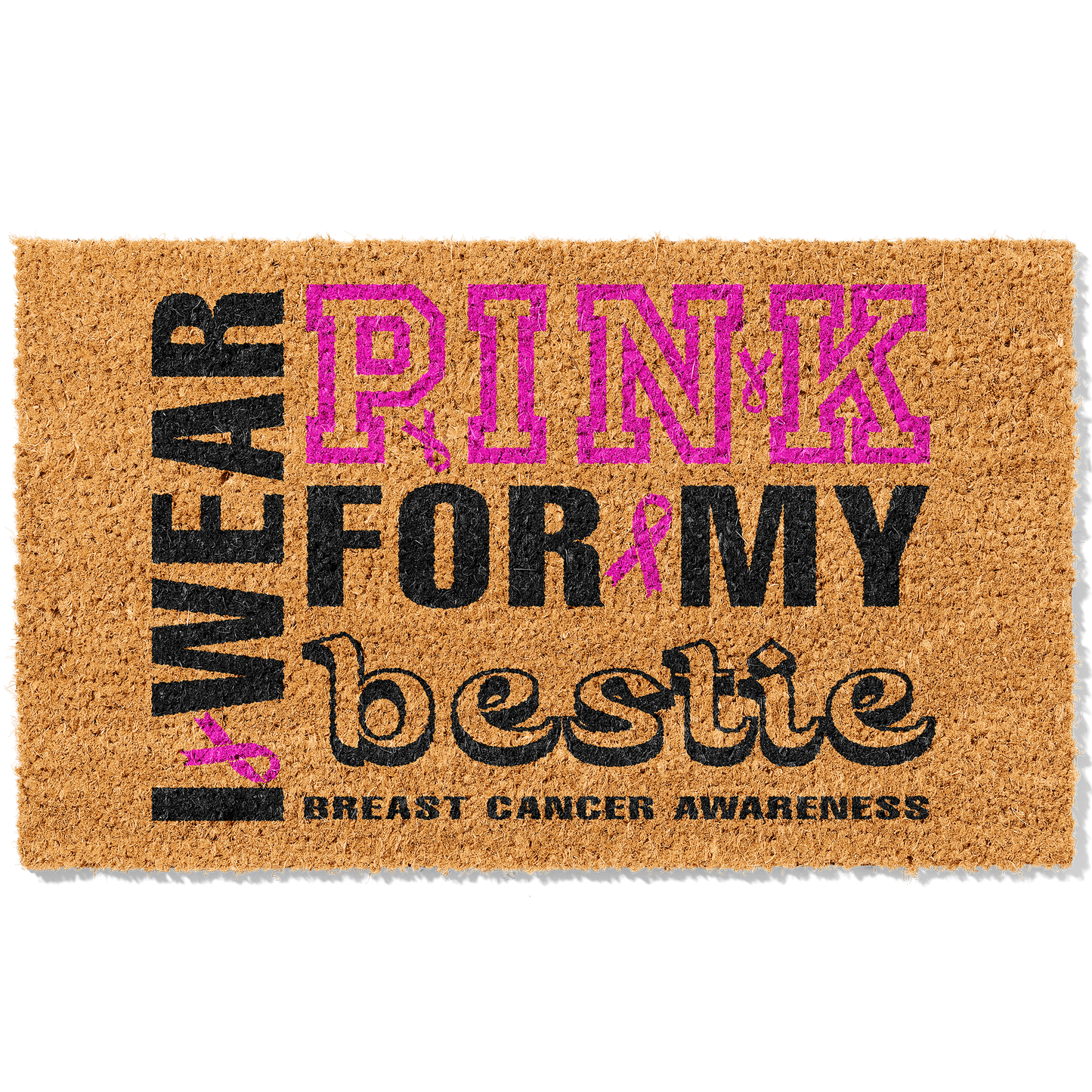 Wear Pink For Them Mats - Personalized